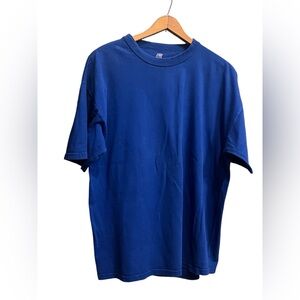 Blue short sleeve shirt